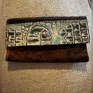 Hair on Hide Leather Billfold